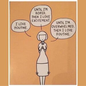 Motivational Cartoon Print